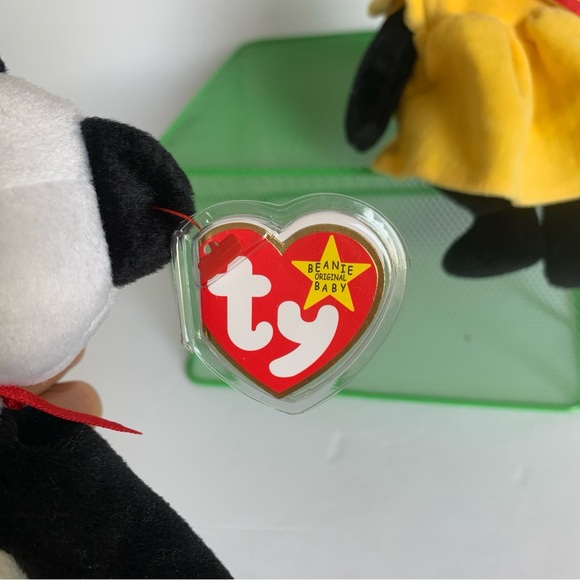 Vintage Ty 💕Panda Bears 💕Fortune!💫Welcome Home 🐼 Pandas! Beanie Babies - Picture 5 of 17